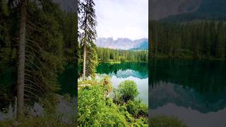 Lago di Carezza Italy [upl. by Ahsiemac]