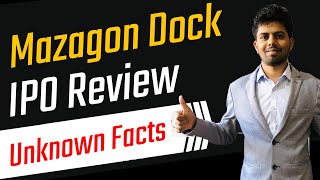 Mazagon Dockyard IPO Review By FinnovationZ [upl. by Husein]