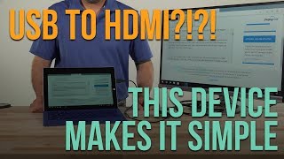 USB to HDMI This device makes it easy [upl. by Annait462]