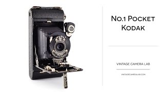 Vintage Camera Lab — No1 Pocket Kodak [upl. by Aketahs]