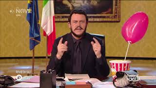 Crozza Salvini di nuovo innamorato [upl. by Eadahc]