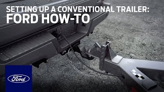 Pro Trailer Backup Assist™ Setting Up A Conventional Trailer  Ford HowTo  Ford [upl. by Geordie]