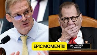 Congress ERUPTS As Jim Jordan BLUNTLY RIP Jerry Nadler To PIECES [upl. by Feil]