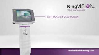 Video Laryngoscopes  King Vision [upl. by Stasny756]