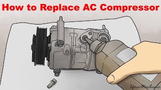 Lesson  12  How to Replace Compressor [upl. by Hardden673]