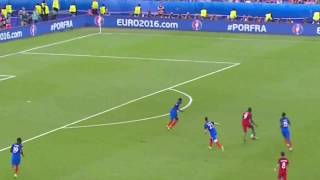 Gol de Eder vs Francia FINAL EUROCOPA 2016 [upl. by Kloman298]