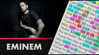 Eminem  Gnat  Lyrics Rhymes Highlighted 209 [upl. by Behka]