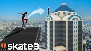 The HIGHEST Narrow Gap in Skate 3 [upl. by Pizor]