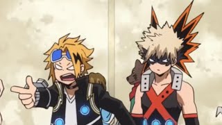 bakugou and kaminari being chaotic for 7 minutes ft kirishima subdub [upl. by Harmon548]