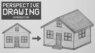 Perspective Drawing 1  Introduction [upl. by Suravart]