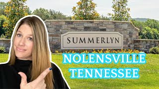 SUMMERLYN NEIGHBORHOOD TOUR NOLENSVILLE TN [upl. by Riess]