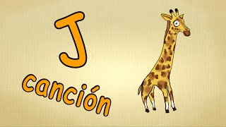 abc alphabet song en español  La letra J Cancion  canciones infantiles [upl. by Aivle629]