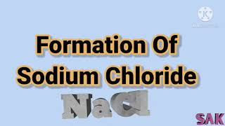 Formation Of Sodium Chloride Molecule [upl. by Stoecker779]