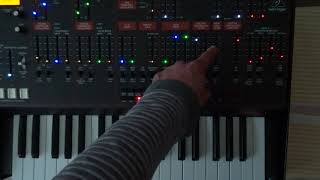 Behringer Arp Odyssey sequencer [upl. by Queridas]