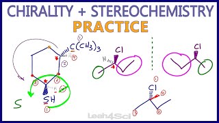 Chirality and Stereochemistry Practice Problems [upl. by Annyahs]