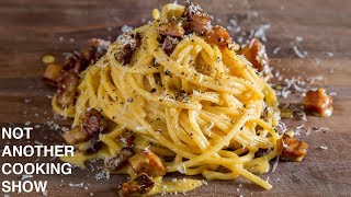 PERFECT SPAGHETTI CARBONARAthe easy way [upl. by Bronwen]