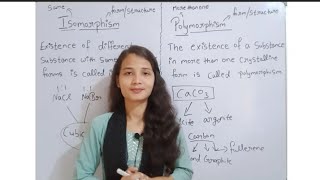 Isomorphism polymorphism solid state class 12 02 [upl. by Tosch]