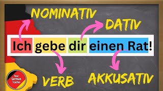 How to use Nominativ Akkusativ amp Dativ  Lets analyze a German text together [upl. by Halona]