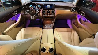 2022 MercedesBenz GLC SUV  INTERIOR Details [upl. by Blackmun]