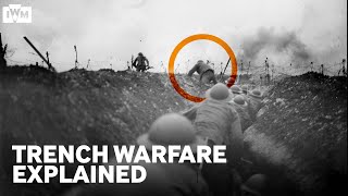 Life in the Trenches WW1  Trench Warfare Explained [upl. by Rahel412]