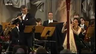 Mozart Flute and Harp Concerto K 299 C major Boucly Moretti [upl. by Raf]