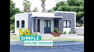 A Small House Design 50 sqm [upl. by Dan]