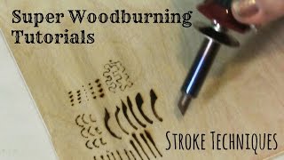 Wood Burning  Stroke Techniques and Tutorial [upl. by Cynthia]