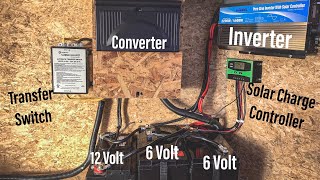 Electrical System  Enclosed Trailer Conversion  Everything from Amazon [upl. by Idet]