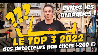 🏆TOP 3 des meilleurs détecteurs de métaux pas chers à moins de 200 euros en 2022 [upl. by Kingsley]