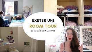 Exeter University Accommodation Lafrowda room tour  Everything in detail  Student accommodation [upl. by Ahsahs]