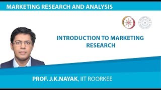 Lecture 1Introduction to Marketing Research [upl. by Ayiotal]