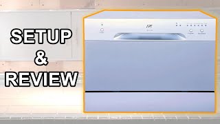 SPT Countertop Dishwasher Setup amp Review  For Small Kitchens [upl. by Khanna961]