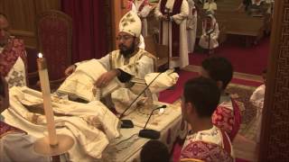 Divine Liturgy English  Fr Reweis Antoun [upl. by Lemmuela548]