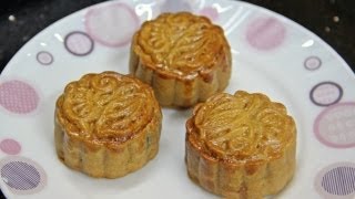 Traditional Mooncakes 月饼  MidAutumn Festival 中秋节  Recipe by ZaTaYaYummy [upl. by Imekawulo]