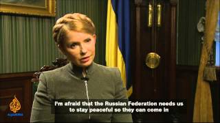 Talk to Al Jazeera  Yulia Tymoshenko Kremlin has declared war [upl. by Eenattirb]