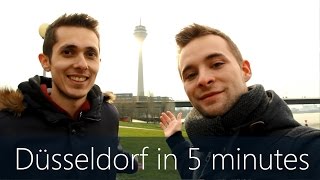 Düsseldorf in 5 minutes  Travel Guide  Mustsees for your city tour [upl. by Norris]