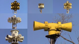 Tornado Siren Ambience Siren ReTest Adrian MO 6321 [upl. by Windham]