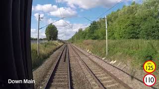 West Coast Main Line Drivers Eye View Crewe to Liverpool Lime Street [upl. by Ydner]