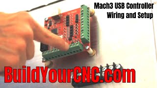 Mach3 USB Controller  Setup wiring and Configuration Part 1 [upl. by Enivid28]