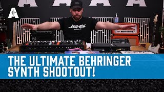 Behringer Poly D Vs The Model D Synthesizer  Clash of The Low Cost Titans [upl. by Kath]