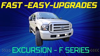 Easy Ford ExcursionF Series Upgrades [upl. by Perkins]