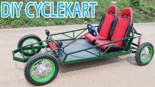 Build an CycleKart At home  DIY Buggy Car  Tutorial [upl. by Dacy]