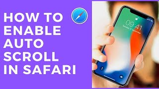 How to enable auto scroll on iPhone [upl. by Kerman831]