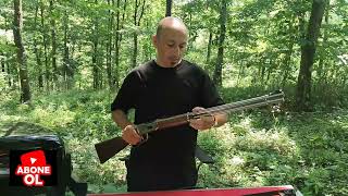 HANİC LEVER ACTİON 36 TÜFEK hanicleveraction36 winchester hanic doğa kamp kovboy koboy [upl. by Aciretal]