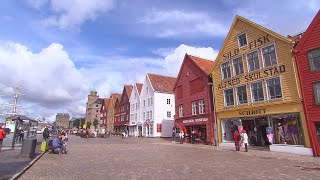 Norways West Fjords Mountains and Bergen [upl. by Antonetta]