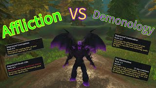 Affliction vs Demonology Warlock Tanking SoD [upl. by Llyrad]