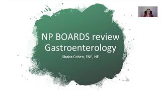 Gastroenterology NP Boards Review [upl. by Yralih507]