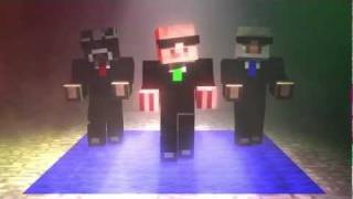 5min Minecraft Mob Dance Party  Animation  SlamacowCreations [upl. by Aileduab]