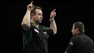 RECORDBREAKING NINEDARTER  Brendan Dolan v James Wade DoubleStart [upl. by Henriques]