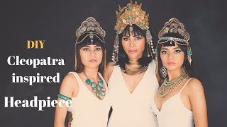 DIY Cleopatra inspired Headdress [upl. by Orella808]